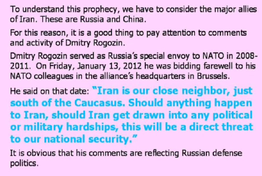 DMITRY ROGOZIN SPEACH