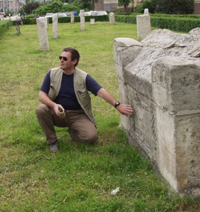 SARCOPHAGI is located in front of National Museum in Sarajevo, Bosnia and Herzegovina and