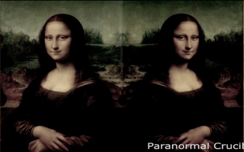 Compare what Leonardo da Vinci hide in Mona Lisa painting as alien Zeta Reticule pope.