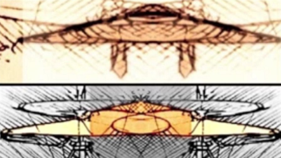 leonardo ufo.