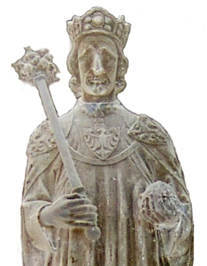 Rudolf Prvi van Habsburg KOMPLETAN IZGLED GORE