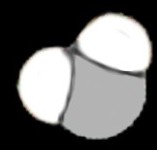 WATER MOLECULE POSITIVE IMAGE