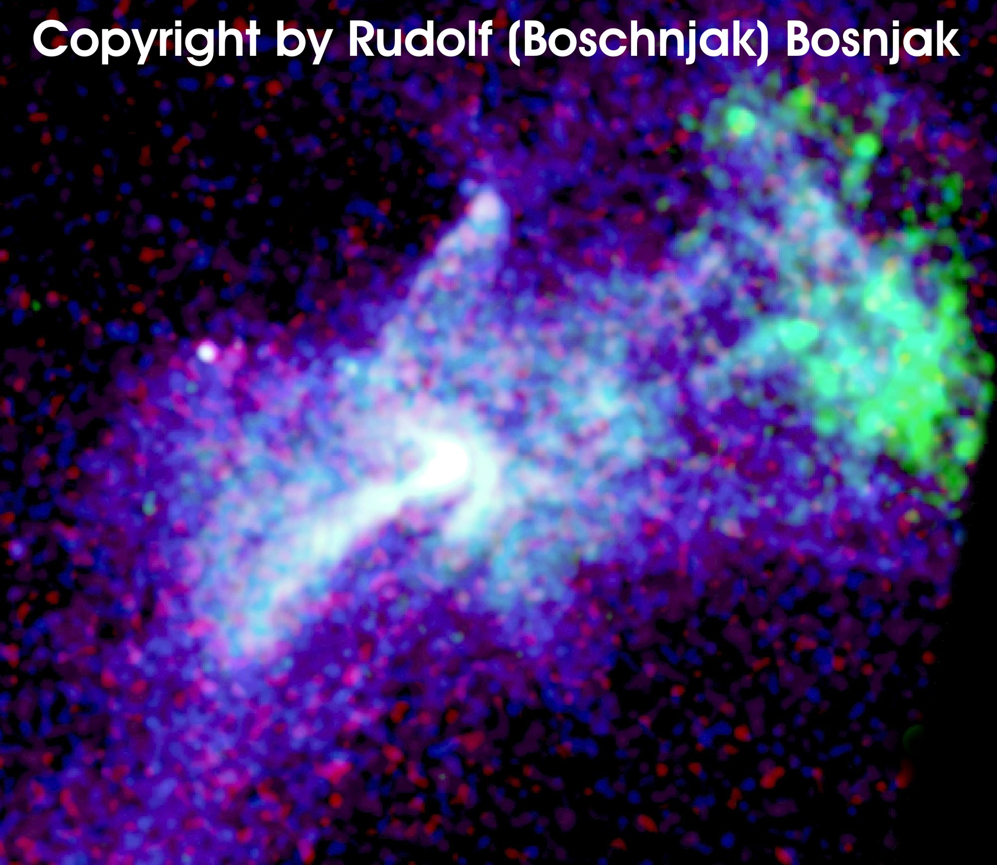 RUDOLF BOSCHNJAK DISCOVERY CRAB NEBULA INVISIBLE TUBE RADIANT MOTOR.