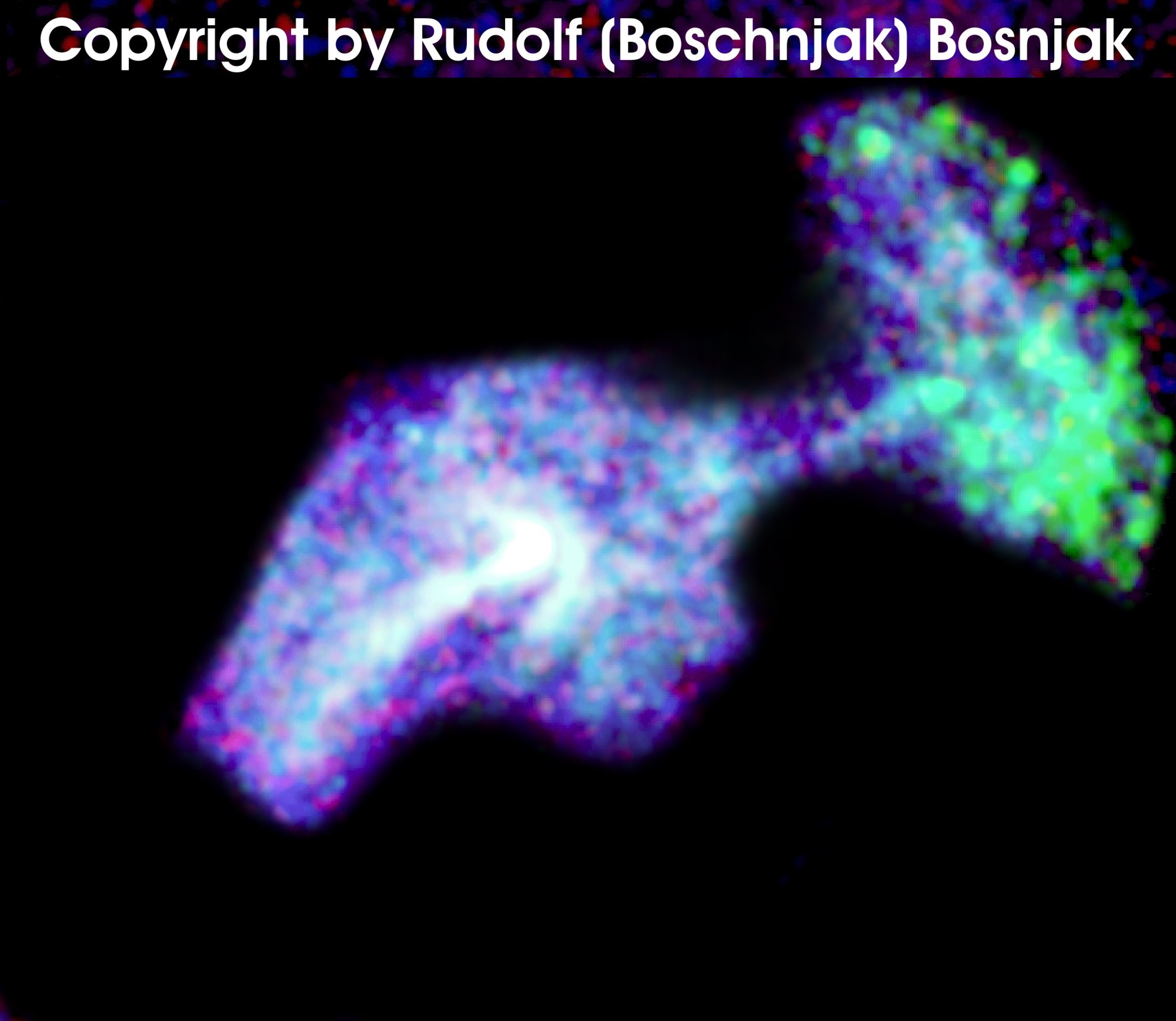 RUDOLF BOSCHNJAK DISCOVERY CRAB NEBULA INVISIBLE TUBE RADIANT MOTOR.