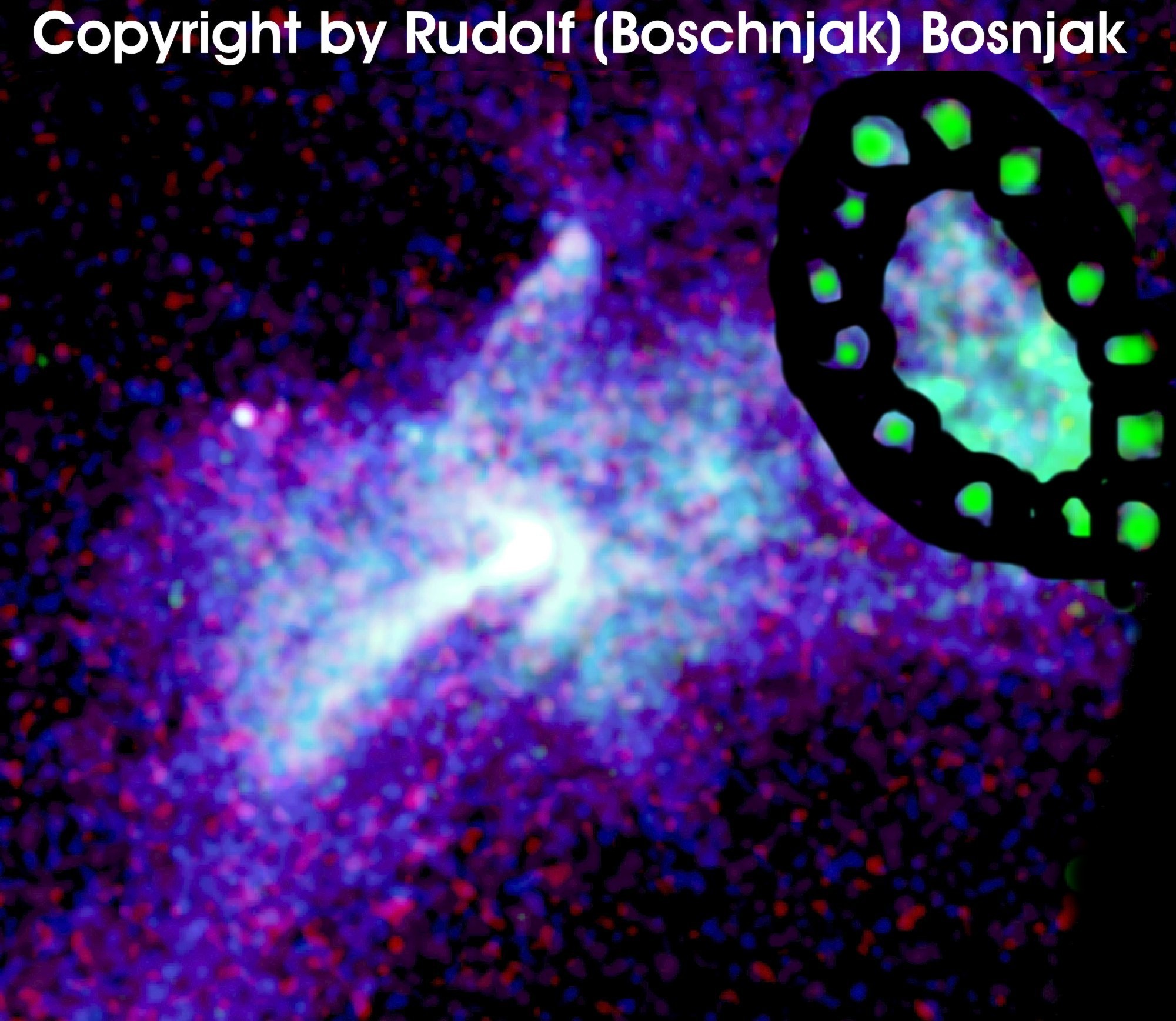 RUDOLF BOSCHNJAK DISCOVERY CRAB NEBULA INVISIBLE TUBE RADIANT MOTOR.