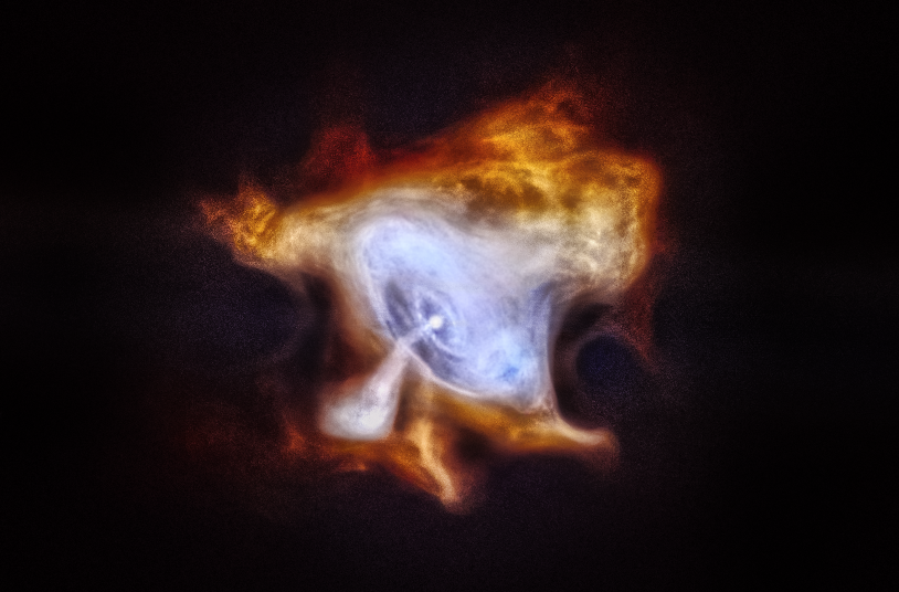 RUDOLF BOSCHNJAK DISCOVERY CRAB NEBULA INVISIBLE TUBE RADIANT MOTOR.