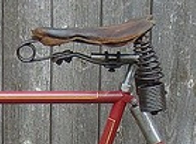 PIERCE 1909 USA spring telescopic seat shock absorber