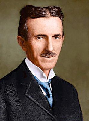 NIKOLA TESLA PORTRET