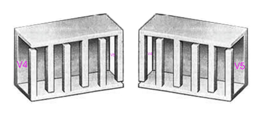 PETRA BOTH SIDE - PILLAR DELAY LINE MEANDER