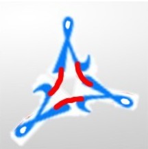 ADOBE READER LOGO. COVRED WITH GAMMA SIGN.