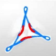 ADOBE READER LOGO. COVRED WITH GAMMA SIGN.