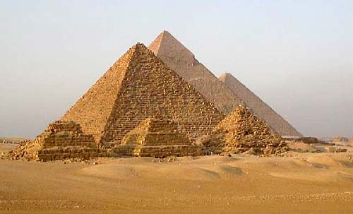 GIZA PYRAMIDS.