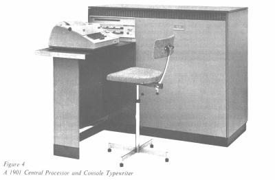 ICL 1900 PROCESSOR WITH CONSOLE